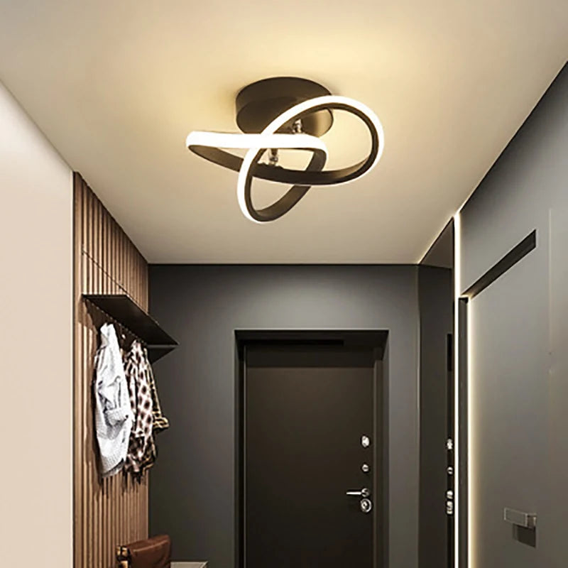 Plafonnier LED dynamique moderne