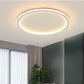 Plafonnier LED circulaire au design nordique minimaliste