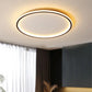 Plafonnier LED circulaire au design nordique minimaliste