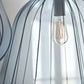 Lampe suspendue en tissu artificiel au design nordique moderne